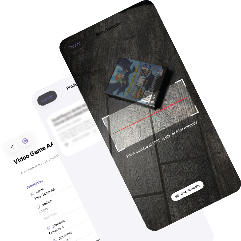 Scan a Barcode. Done.